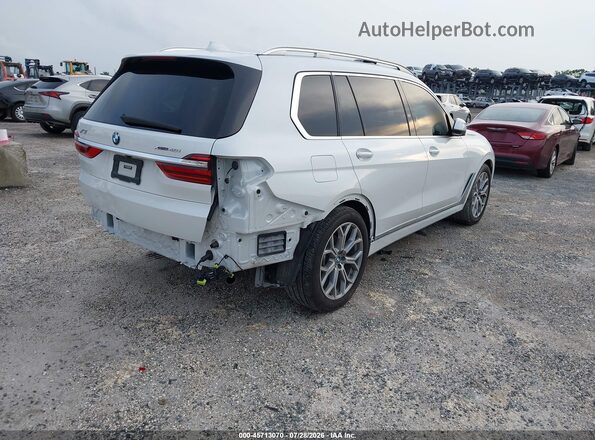5UXCW2C06L9B69458 2020 BMW X7 White Задня права чверть