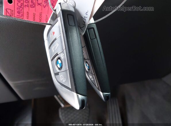 5UXCW2C06L9B69458 2020 BMW X7 White Вид панелі приладів