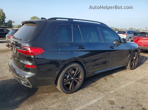 5UXCW2C06M9F10553 2021 BMW X7 Black Задня права чверть