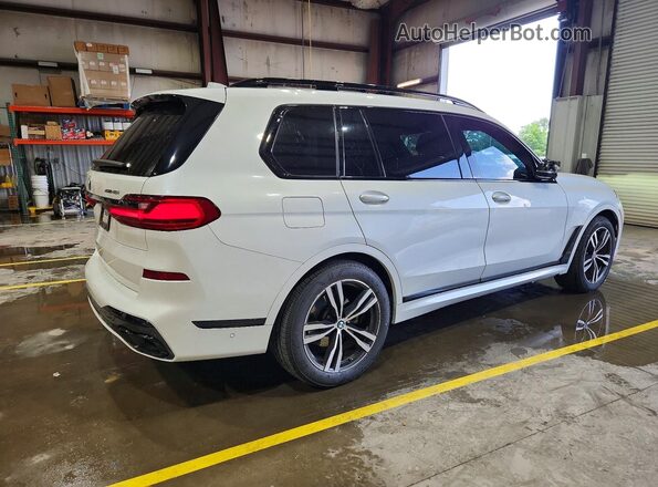 5UXCW2C06N9K98431 2022 BMW X7 Белый Задняя правая четверть