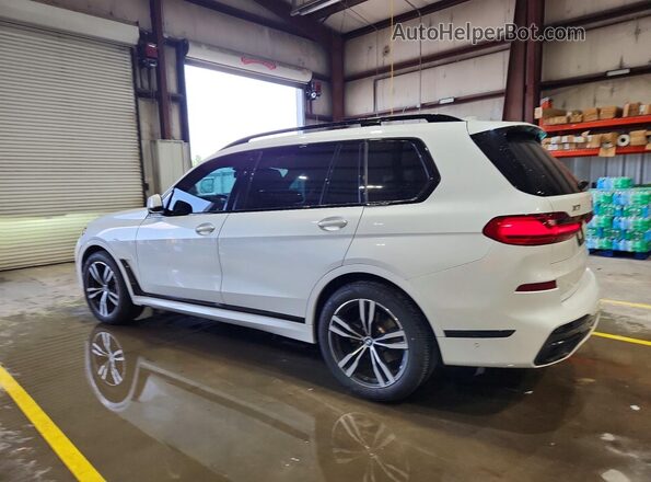 5UXCW2C06N9K98431 2022 BMW X7 Белый Задняя левая четверть