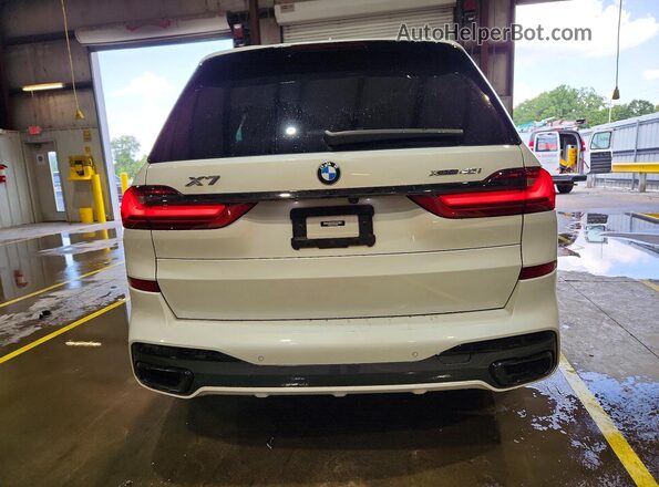 5UXCW2C06N9K98431 2022 BMW X7 Белый Вид сзади