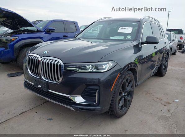 5UXCW2C07L9C31501 2020 BMW X7 Gray Front left