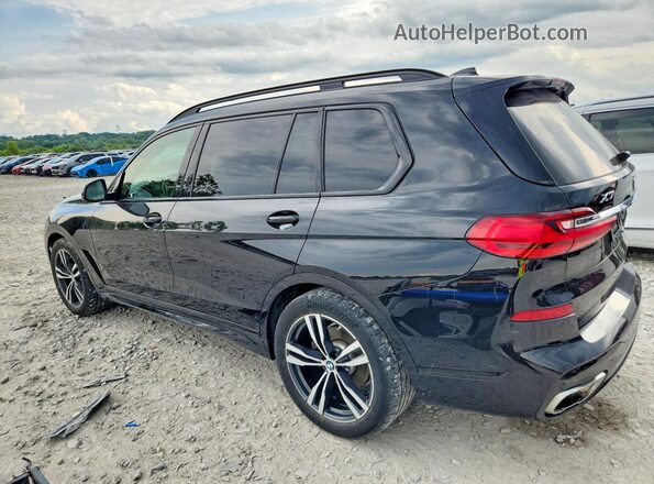 5UXCW2C08L9A01434 2020 BMW X7 Black Հետևի ձախ
