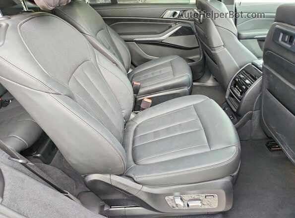 5UXCW2C08L9A01434 2020 BMW X7 Black Սալոնի հետևի տեսք