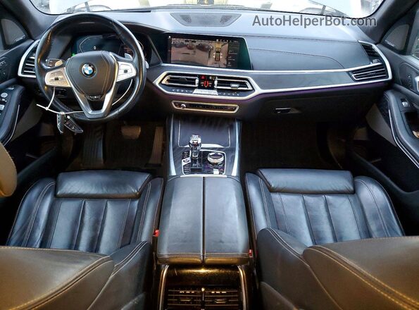 5UXCW2C09L9B05317 2020 BMW X7 Tan წინა პანელის ხედი