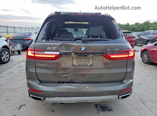 5UXCW2C09L9B05317 2020 BMW X7 Tan უკანა ხედი