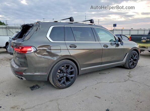 5UXCW2C09L9B05317 2020 BMW X7 Tan უკანა მარჯვენა