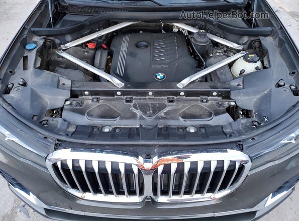 5UXCW2C09L9B05317 2020 BMW X7 Tan ძრავის განყოფილების ხედი