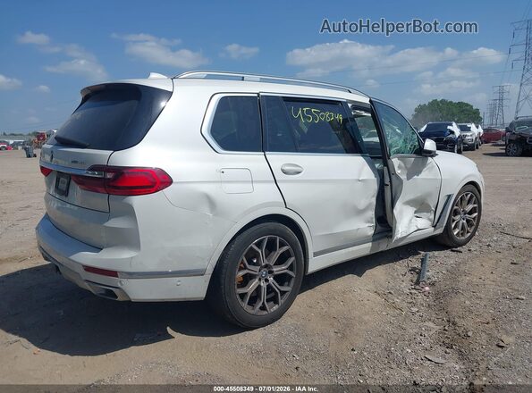 5UXCW2C09N9L58976 2022 BMW X7 Белый Задняя правая четверть