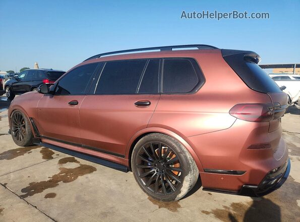 5UXCW2C0XL0E74708 2020 BMW X7 Красный Задняя левая четверть