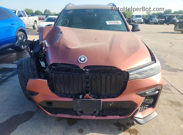 5UXCW2C0XL0E74708 2020 BMW X7 Красный Вид спереди