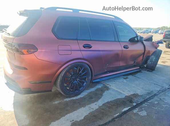 5UXCW2C0XL0E74708 2020 BMW X7 Красный Задняя правая четверть