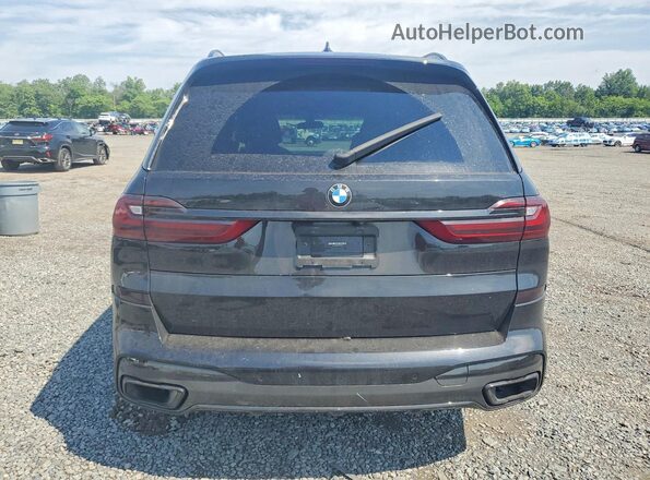 5UXCW2C0XL9C11159 2020 BMW X7 Black Widok z tyłu