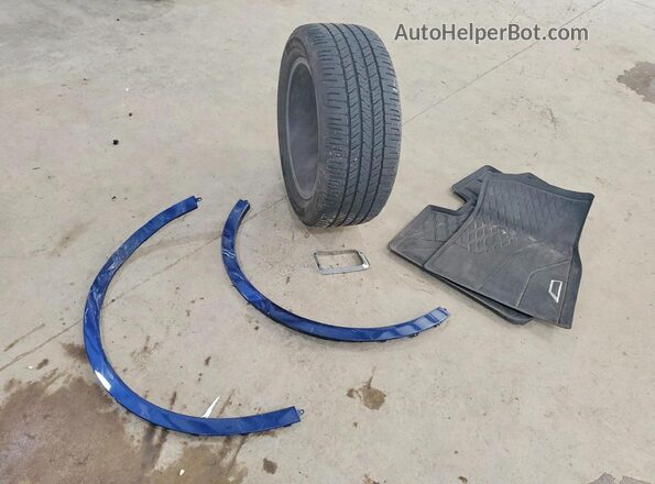 5UXCW2C0XM9G83671 2021 BMW X7 Blue VIN კოდის სტიკერის ხედი