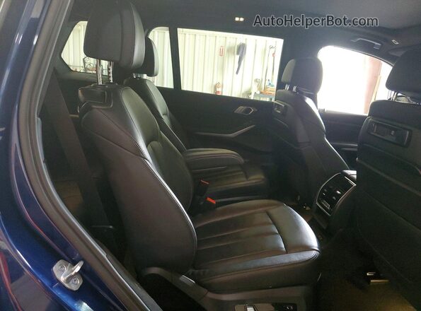 5UXCW2C0XM9G83671 2021 BMW X7 Blue უკანა სალონის ხედი