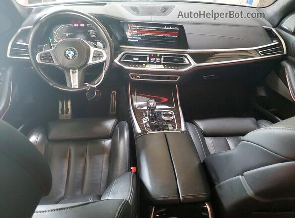 5UXCW2C0XM9G83671 2021 BMW X7 Blue წინა პანელის ხედი