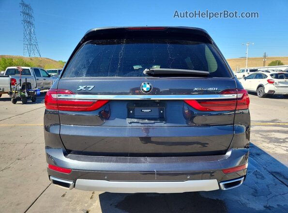 5UXCW2C0XN9M94050 2022 BMW X7 Серый Вид сзади