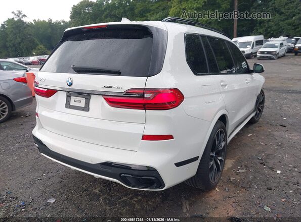 5UXCW2C0XN9N04317 2022 BMW X7 White უკანა მარჯვენა
