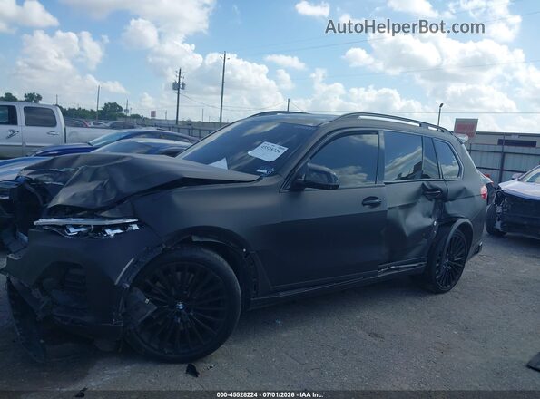 5UXCW2C52KL083302 2019 BMW X7 Black Widok wnętrza 360 stopni