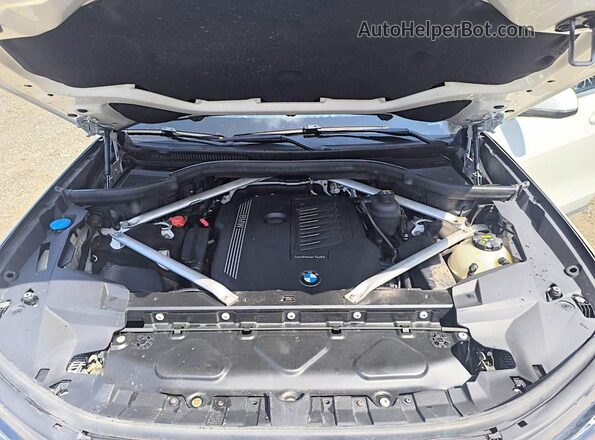 5UXCW2C54KL082958 2019 BMW X7 White Вид підкапотного простору