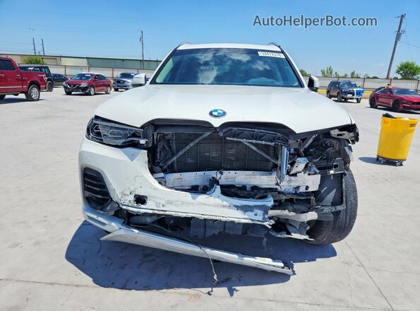 5UXCW2C54KL086993 2019 BMW X7 White Vista frontal