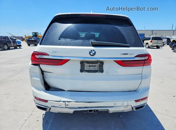 5UXCW2C54KL086993 2019 BMW X7 White Vista trasera