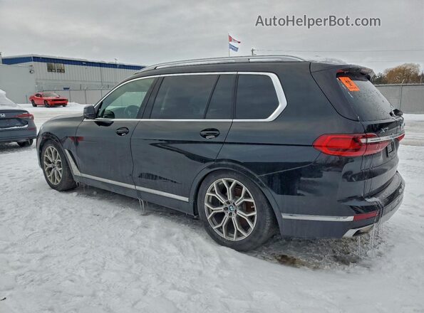 5UXCW2C56KL084016 2019 BMW X7 Black უკანა მარცხენა