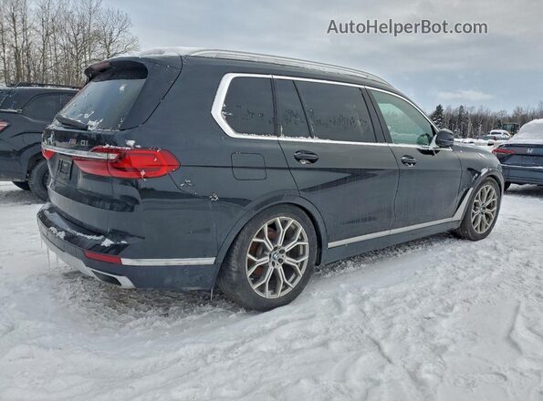 5UXCW2C56KL084016 2019 BMW X7 Black უკანა მარჯვენა