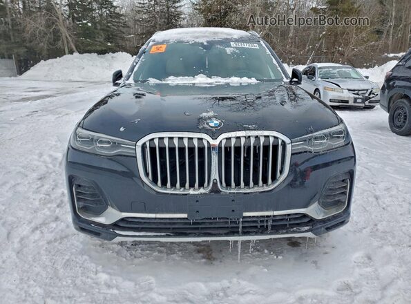 5UXCW2C56KL084016 2019 BMW X7 Black წინა ხედი
