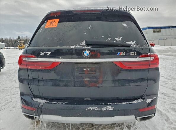 5UXCW2C56KL084016 2019 BMW X7 Black უკანა ხედი