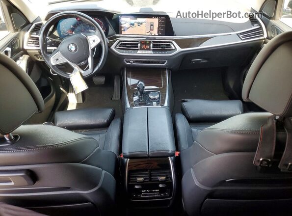 5UXCW2C58KL083840 2019 BMW X7 Charcoal წინა პანელის ხედი
