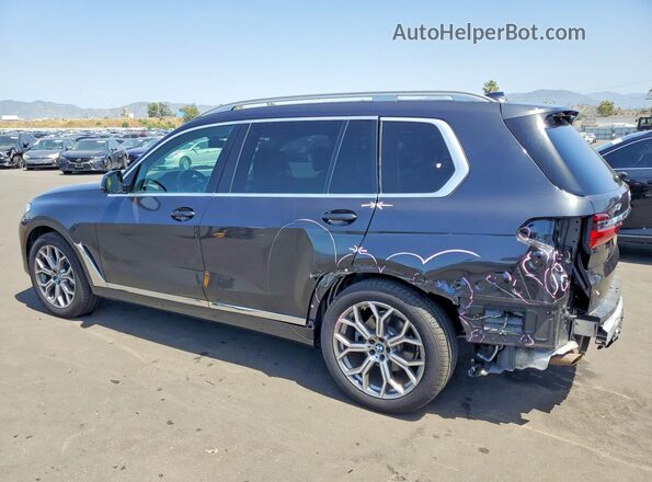 5UXCW2C58KL083840 2019 BMW X7 Charcoal უკანა მარცხენა