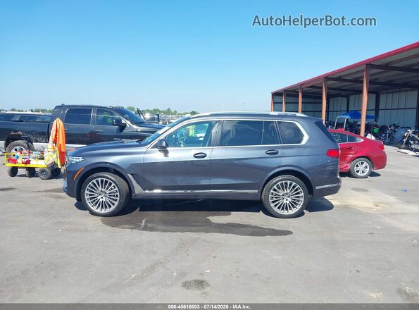 5UXCX4C53KLB39761 2019 BMW X7 Blue Панорамний вид салону 360°
