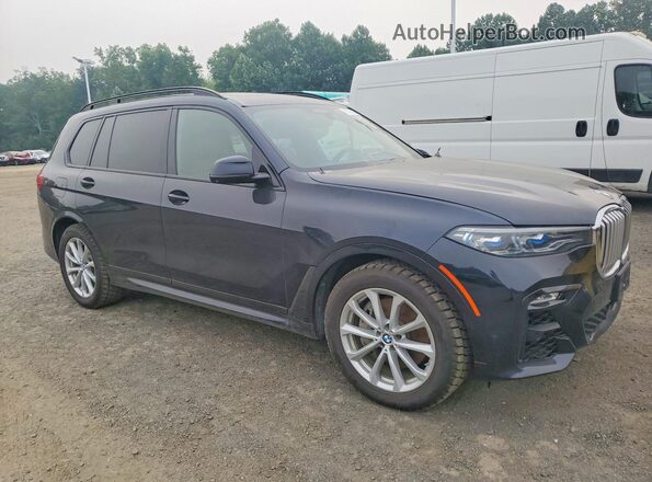 5UXCX4C54KLB39669 2019 BMW X7 Черный Передняя правая четверть