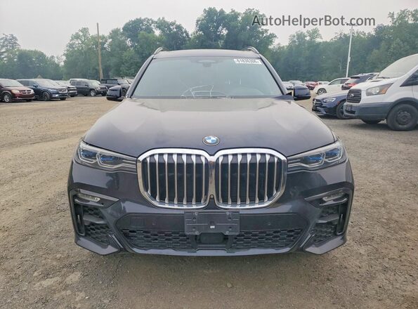 5UXCX4C54KLB39669 2019 BMW X7 Черный Вид спереди