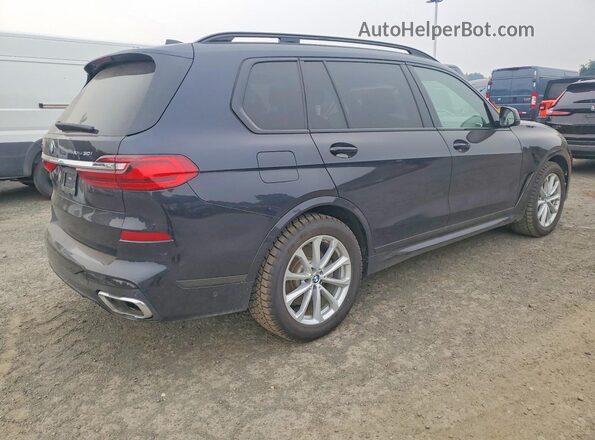 5UXCX4C54KLB39669 2019 BMW X7 Черный Задняя правая четверть