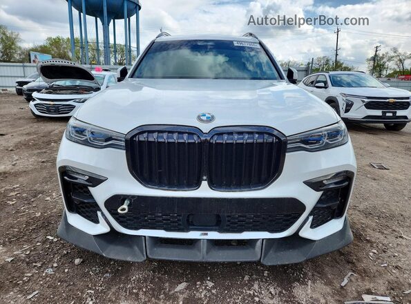5UXCX4C54KLB40174 2019 BMW X7 White Դիմացի տեսք