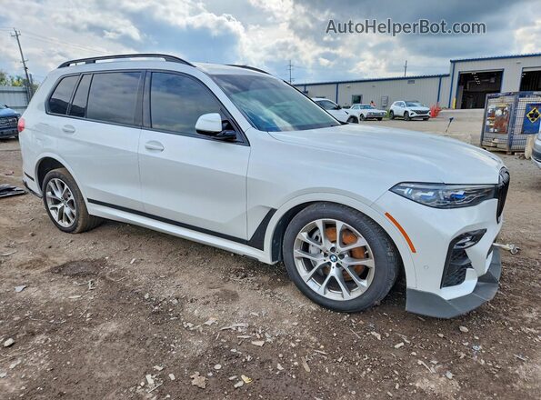 5UXCX4C54KLB40174 2019 BMW X7 White Առջևի աջ