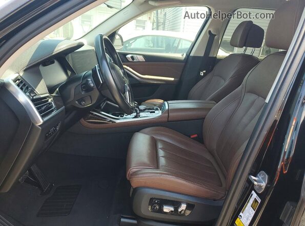 5UXCX4C54KLS36044 2019 BMW X7 Black Vista interior delantera