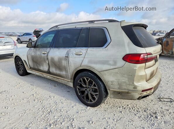 5UXCX4C55KLS36313 2019 BMW X7 White უკანა მარცხენა