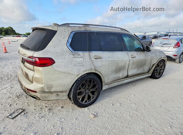 5UXCX4C55KLS36313 2019 BMW X7 White უკანა მარჯვენა
