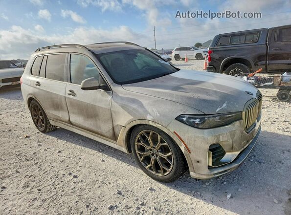 5UXCX4C55KLS36313 2019 BMW X7 White წინა მარჯვენა