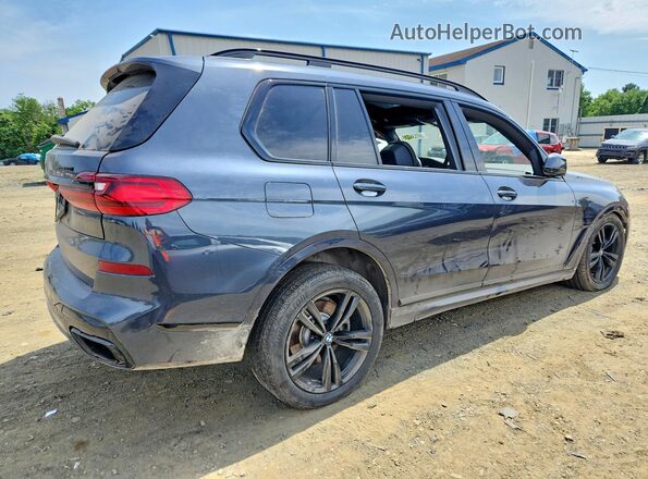 5UXCX4C55KLS36389 2019 BMW X7 Gray Задня права чверть