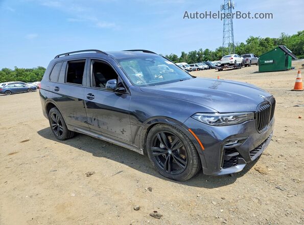 5UXCX4C55KLS36389 2019 BMW X7 Gray Передня права чверть