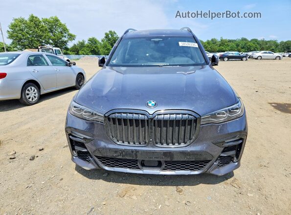 5UXCX4C55KLS36389 2019 BMW X7 Gray Вид спереду