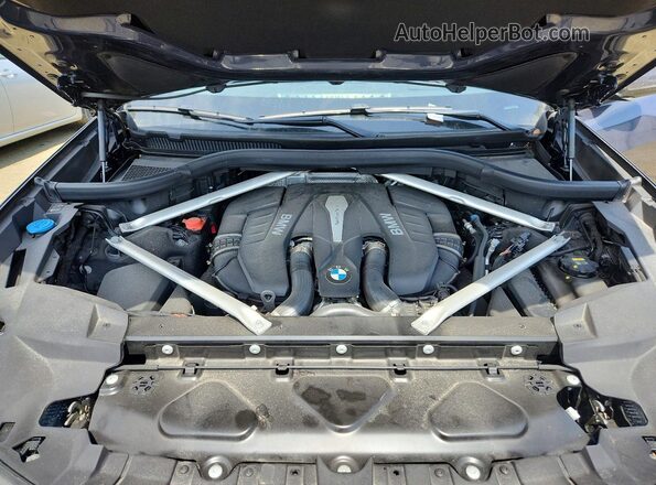 5UXCX4C55KLS36389 2019 BMW X7 Gray Вид підкапотного простору