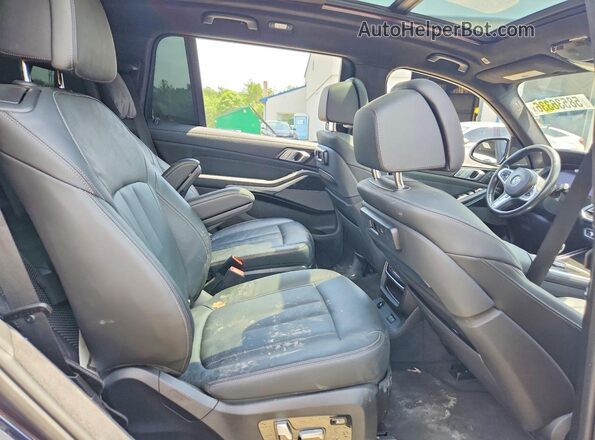 5UXCX4C55KLS36389 2019 BMW X7 Gray Вид задньої частини салону