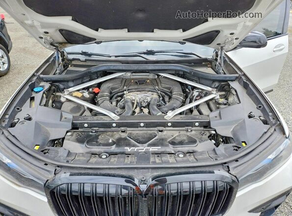 5UXCX4C56KLS36014 2019 BMW X7 Белый Вид подкапотного пространства