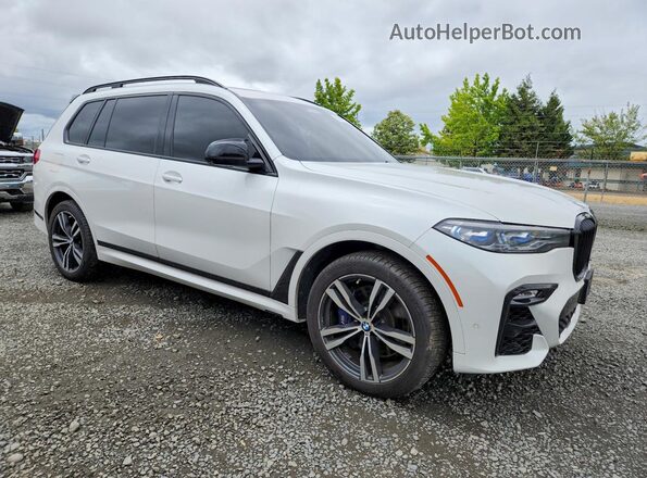 5UXCX4C56KLS36014 2019 BMW X7 Белый Передняя правая четверть